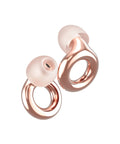Rose gold Experience 2 Ear Plugs for Concerts and Festivals, high fidelity 17dB noise reduction, designed for live events.