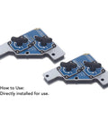 Heavy Duty Welding Magnet Set 2 Pcs Durable Stainless Steel Fixture For Accurate 90 Degree Positioning Of Steel Plates With Massive Grip Power To Nail Your Projects, showing two magnets with dual switches.