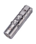 Titanium LED Flashlight 1000 Lumen EDC Pocket Light With Lockout Mode Rechargeable 7 Modes Water Resistant for outdoors