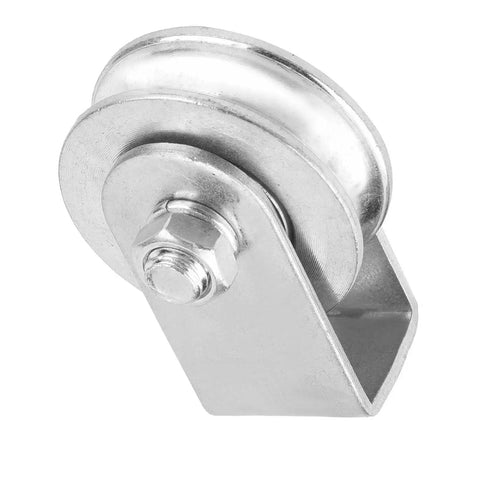 Heavy Duty Snatch Block Pulley Wheel For Wire Rope Lifting 0.3 Ton Capacity Single Rigging Block With Swivel Hoist For Lifting Plants Tools And Small Furniture To Elevated Spots, steel pulley