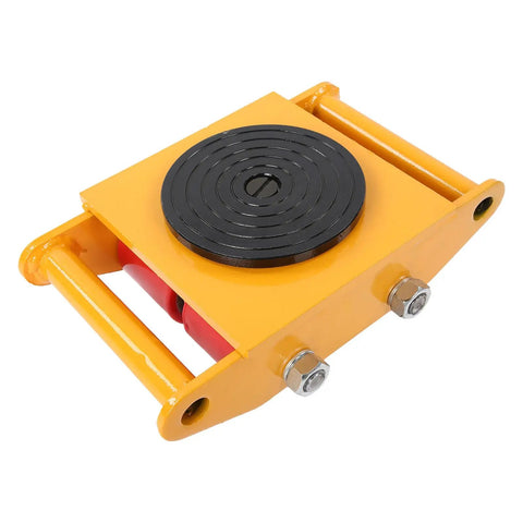 Heavy Duty 6 Ton Floor Mover Workhorse With 360 Degree Swivel Wheels And Polyurethane Coated Rollers Rock Solid Steel Frame Hassle Free Commercial Freight Hauling Rig For Warehouses And Job Sites