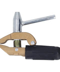 Heavy Duty Brass Welding Ground Clamp With 800 Amp Capacity And Huge 32mm Jaw Opening, detailed view of clamp design.