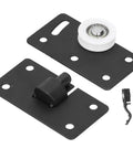 Sliding Door Wheel With Gasket For Wardrobe Cabinet Closet Furniture Grooved Track Wheel Concave Wheel Sliding Pulley Durable CRS Material Silent Rolling High Bearing Capacity Long Service Life components on white background