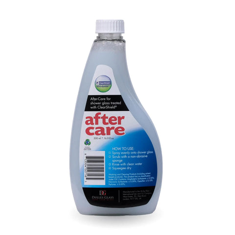 Aftercare Shower Door Cleaner For Glass And Ceramic Non Abrasive Glass Cleaner That Protects And Conditions Bathroom Surfaces