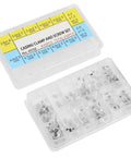 Watch Case Clamp Adapter Kit 240 Pcs For 2824 2836 2846 Movements with storage box and organized components