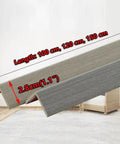 Two Pack Wood Grain Wall Corner Protector Self Adhesive L Molding Guards For Wall Door Window And Furniture Black 150 Cm