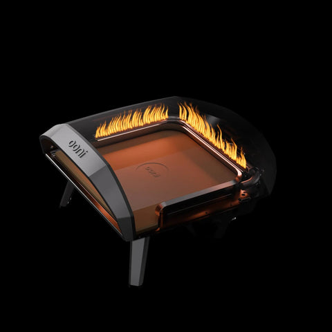 Koda 16 Inch Propane Gas Pizza Oven With 28 MBAR Regulator And Hose Outdoor Portable Oven That Hits 950 Degrees Fahrenheit In About 20 Minutes And Delivers Beast Stone Baked Pizza In Just 60 Seconds Foundry Black