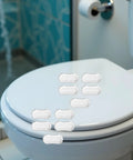 10Pcs Toilet Seat Bumpers Universal Fit For Bidet Attachments Silicone Rubber Cushions With Strong Adhesive Replacement Kit
