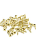 Pile of screws for Rotating Concealed Hinge Set 10 Pack 18x16mm Kitchen Cabinet Hinges Four Hole Mount For Cabinets Drawers Jewelry Boxes