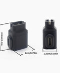 Type C Battery With Lanyard for 12 Speed E Bike Replacement Adapter for 8150 8170 9250 9270 Electronic Shifting shown with dimensions