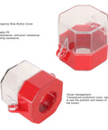 Lockout Box Type Transparent Emergency Stop Button Cover For Industrial Electrical Equipment Clear Push Button Switch Guard