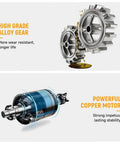 High grade alloy gear and powerful copper motor features of drill; wear-resistant, stable performance.