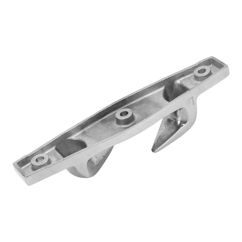 Left Straight Bow Chock Cleat Beefed Up Heavy Duty Stainless Steel Bow Chocks For Boats Mirror Polished 155mm 6.1in long