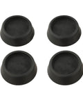 Four Pack Anti Vibration Pads For Washer And Dryer Shock Absorbing Rubber Feet For Appliances And Furniture Stability Floor Protection Black