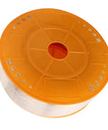 Badass Transparent Air Hose Built For Hardcore Garage Work With High Pressure Pounding Power Using Heavy Duty Polyurethane Material That Will Handle Any Tough Automotive Repair Job Like A Champ, orange spool