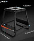 Detachable Dirt Bike Stand And Motorcycle Lift Panel, Heavy Duty Universal Stand with Anti Slip Surface, Black