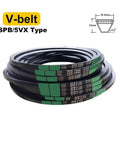 Rugged Rubber Drive Belt For Narrow Conveyor Systems 2100 To 2730mm Outer Circumference 2360mm Length Built For Auto Industrial And Farm Equipment Transport Belts Heavy Duty Performance For Industrial Lines And Auto Shops, SPB/5VX V-belt coils