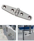 316 Stainless Steel Strap Door Hinges 2 Pack With 4 Holes 100mm Marine Boat Yacht Hardware Hinge in boat application