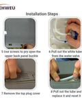 Replacement Ice Maker Fill Tube And Water Line Kit W11415785 With Install Tools For Easy Install And OEM Grade Compatibility With Your Ice Maker Replaces AP6978206 67006317 W11232485 12961401 4958118 PS12745424 Includes Tools For An Easy Install, installation steps
