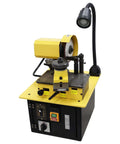 Pro Grade Electric Saw Blade Sharpener for Welding and Hacksaw Teeth with Built-In LED lamp and Premium Diamond Grinding Wheel.
