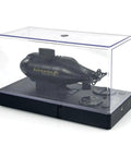 Dual Propeller Mini RC Submarine With Wireless Boat Remote Control USB Rechargeable Battery LED Indicators in packaging