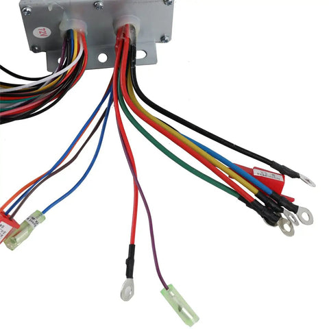 Beefy 48V-72V 2000W Brushless Motor Controller For Electric Bicycles And Scooters, Drop-In Replacement wiring setup