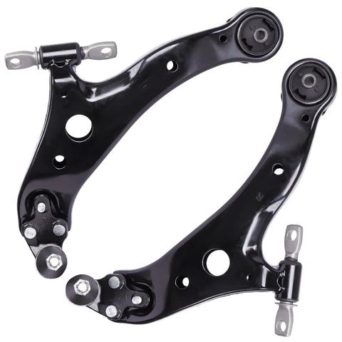 Two Piece Front Lower Control Arm With Ball Joint Replacement Kit For Lexus ES300 ES330 ES350 RX330 RX350 Toyota Avalon Camry Highlander Solara 2002 Through 2011 Beefed Up Suspension Upgrade K620333 K620334