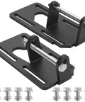 Adjustable LS Swap Engine Mounts For 1973 1998 Old School Square Body Chevy GMC Trucks with bolts, black metal brackets