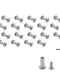 Top Tier 20 Piece M4 X 10 Millimeter Socket Cap Bolts And Secure Thread Binding Post Screws Crafted From Rust Resistant Stainless Steel With A Sweet Match M2.5 Hex Key For No Sweat Assembly set including 20 stainless steel bolts and hex key.