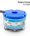 5V Servo Motor Encoder 2500P R For TS5214N566 And TS5214N8566 Models blue rotary encoder front view