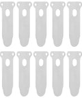 62mm Tongue Shape Steel Air Compressor Valve Plate Replacement Kit 10 Pcs For Medium Sized Cylinders Built Tough For Long Lasting Maintenance With Heat Resistant And Corrosion Resistant Performance
