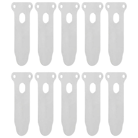 62mm Tongue Shape Steel Air Compressor Valve Plate Replacement Kit 10 Pcs For Medium Sized Cylinders Built Tough For Long Lasting Maintenance With Heat Resistant And Corrosion Resistant Performance