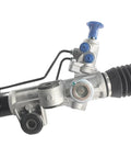 Close-up of left hand drive power steering rack gear box compatible with Isuzu D Max 4WD 2006 2015 replacement part