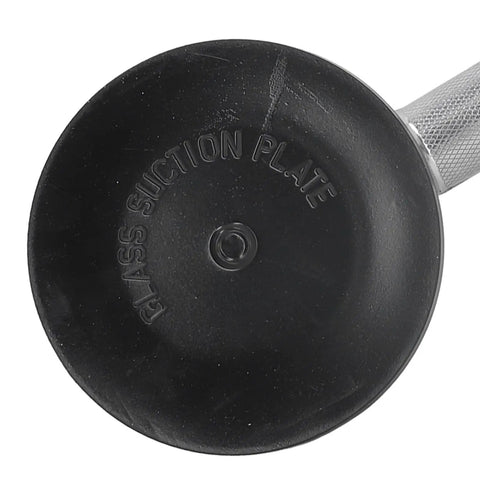 Heavy Duty 80KG Suction Glass Plate Lifter With Single Hand Operation For Moving Mirrors Tiles And Glass Slabs Using Solid Aluminum Alloy Build suction cup detail.