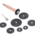 PVC Pipe Internal Cutter For Tight Spaces Built Tough Metal Construction Heavy Duty Cutting Tool Set shown with accessories