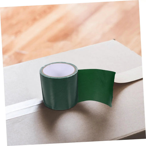 Green roll of Heavy Duty RV Repair Tape For Awnings Canopies Tarp Sail Tent Trampoline Quick Fix Rainproof Flexible Self Adhesive Repair Tape