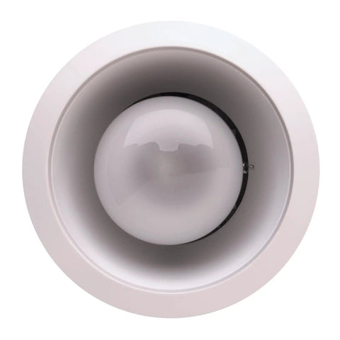 Recessed Light Ventilation Fan With Adjustable Mounting Brackets, 50 Or 80 CFM, Ultra Quiet 0.3 To 2 Sones, White Finish, top view