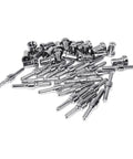 Upgrade Your Plasma Cutting Game With These Heavy Duty Extended Long Tip Electrodes And Nozzles For 40A PT31 LG40 Machines, assorted metal connectors.