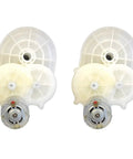 12V Gearbox Replacement Kit White For John Deere Gator XUV And Polaris RZR 900 Ride On Toys Plug And Play Easy Install OEM Grade