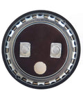 Top view of Motor Start Capacitor 105-126 MFD 250V for Franklin Control Box 2823 Series Well Pump, showing terminals