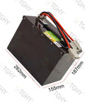 Heavy Duty 24 Volt 60AH Electric Pallet Jack Battery With Smart Bms Guard For Forklift Trucks, 262mm x 155mm x 187mm.