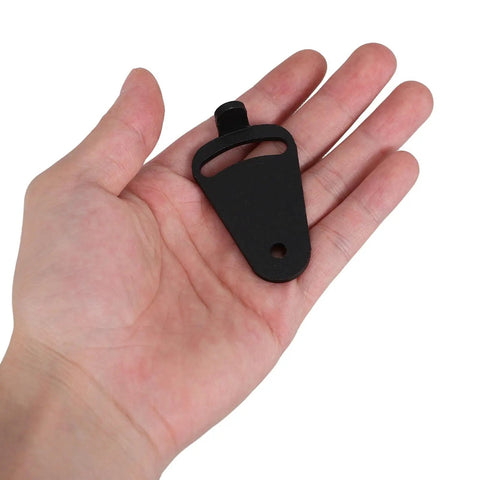 Small component of Heavy Duty Barn Door Handle With Comfortable Grip For Sliding Barn Doors Double Sided Thickened Base