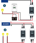 10 Amp Solar Disconnect Switch With Dc Miniature Circuit Breaker And Din Rail Enclosure, shown in wiring diagram for solar systems.