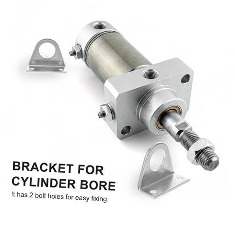 Shop Pro Top Shelf 3 Pair Heavy Duty Stainless Steel Air Cylinder Brackets Clevis Mount Fixed Base Supports For Pneumatic Tools Built Tough For Daily Grind Corrosion Resistant