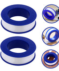 12 Rolls PTFE Plumbers Tape Sealing Tape For Faucet Leaks And High Temperature Plumbing Pipe Sealant For Home Garden DIY Repairs