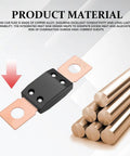 Premium 150 Amp MEGA Bolt Down Fuse For Trucks Cars And Boats 32V High Current Pure Copper Automotive Circuit Protector close-up