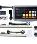 Top Shelf Two Axis Digital Calipers Readout Kit Featuring 2 Precision Linear Encoder Scales, display, and hardware components.