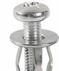 Close-up of Heavy Duty 2 Pack Petal Rivet Expansion Plugs With Nut Jack Threaded Screw Anchors ideal for drywall and lamp installation.