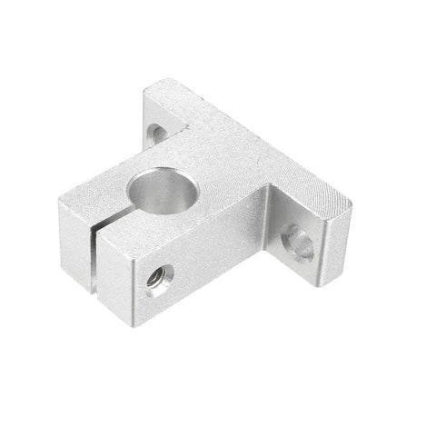 Aluminum Linear Motion Rail Clamp Kit For 12mm Shaft Guide And Support SK12 Pro Grade Sliding System in front view
