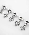10 Piece 26mm Cup Cabinet Hinges Provide Silky Smooth Action On Thin Doors Via Hidden Hydraulic Soft Close Mechanisms.